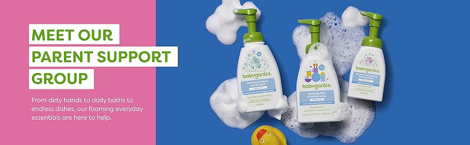 Babyganics Hand, Dish and Bath Products