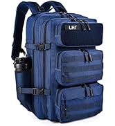 LHI Tactical Military Backpack for Men and Women 25L/35L Army Pack Bag Small Rucksack wit...