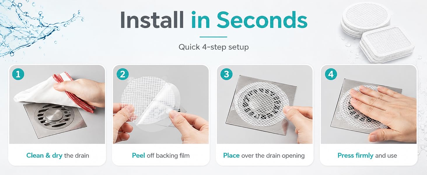 Disposable Drain Hair Catcher