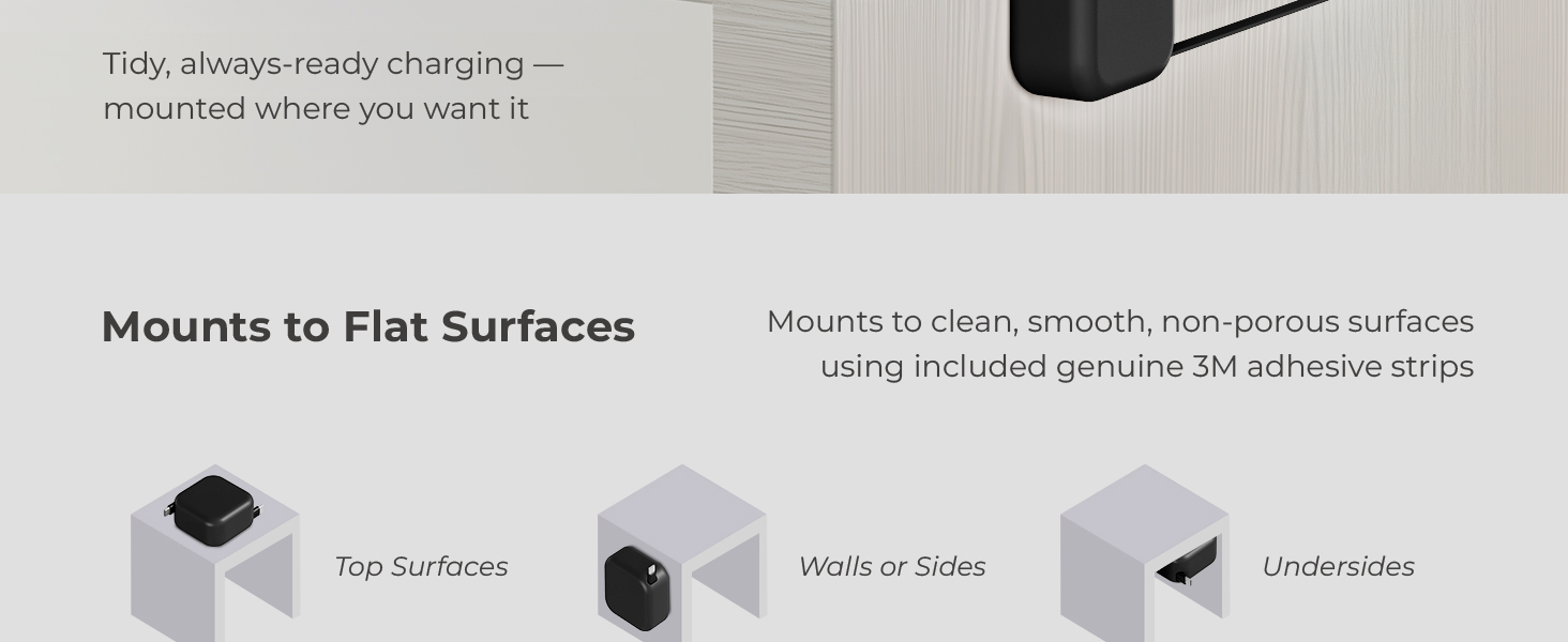Willox SplitSpool mounting on flat surfaces