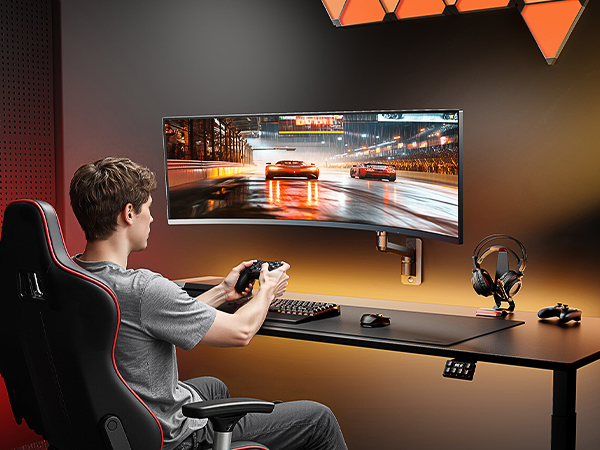 wall mount monitor arm