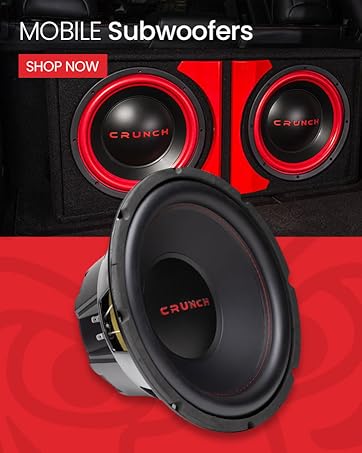 Crunch Mobile Subwoofers