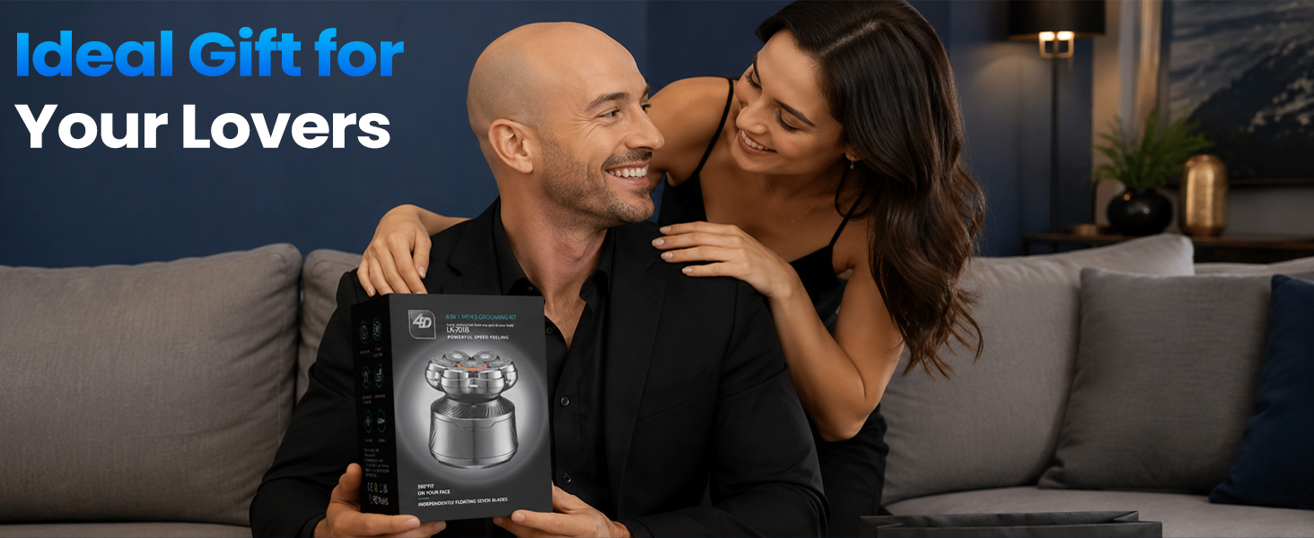 7D Head Shaver for Bald Men