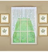 Today's Curtain, Songbird Semi-Sheer Lace Swag 38