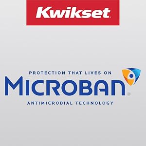 microban, kwikset, kwikset with microban, antimicrobial protection, clean, protect