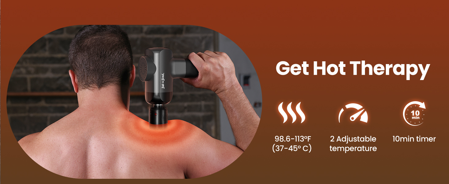 X6-heat and cold massage gun