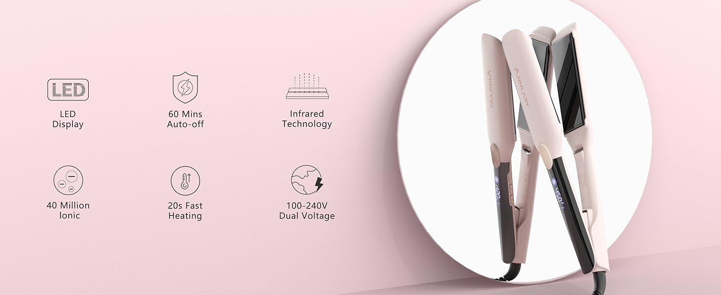 hair straightener flat iron