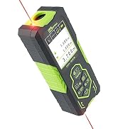 Laser Measurement Tool, Inkerma Bilateral Laser Distance Meter,Rechargeable Laser Measure with Co...