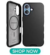 Smartish iPhone 17 MagSafe Case - Gripmunk Magnetic Slim Case [Lightweight + Protective] Thin Gr...