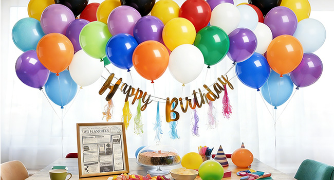 Assorted Colors Balloons