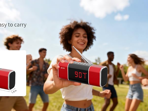 FM Radio Bluetooth Speaker