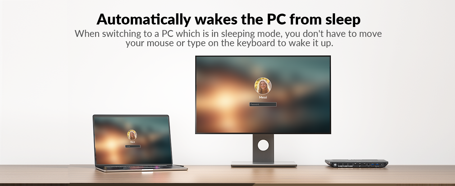 KVM Switch docking station 2 monitors