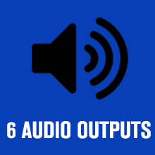 6 audio outputs RX 580 6 outputs graphics card 8GB