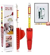 GCXIXPY All in One Picture Hanging Tool Kit with Level, Portable Picture Leveling, Picture Hangin...