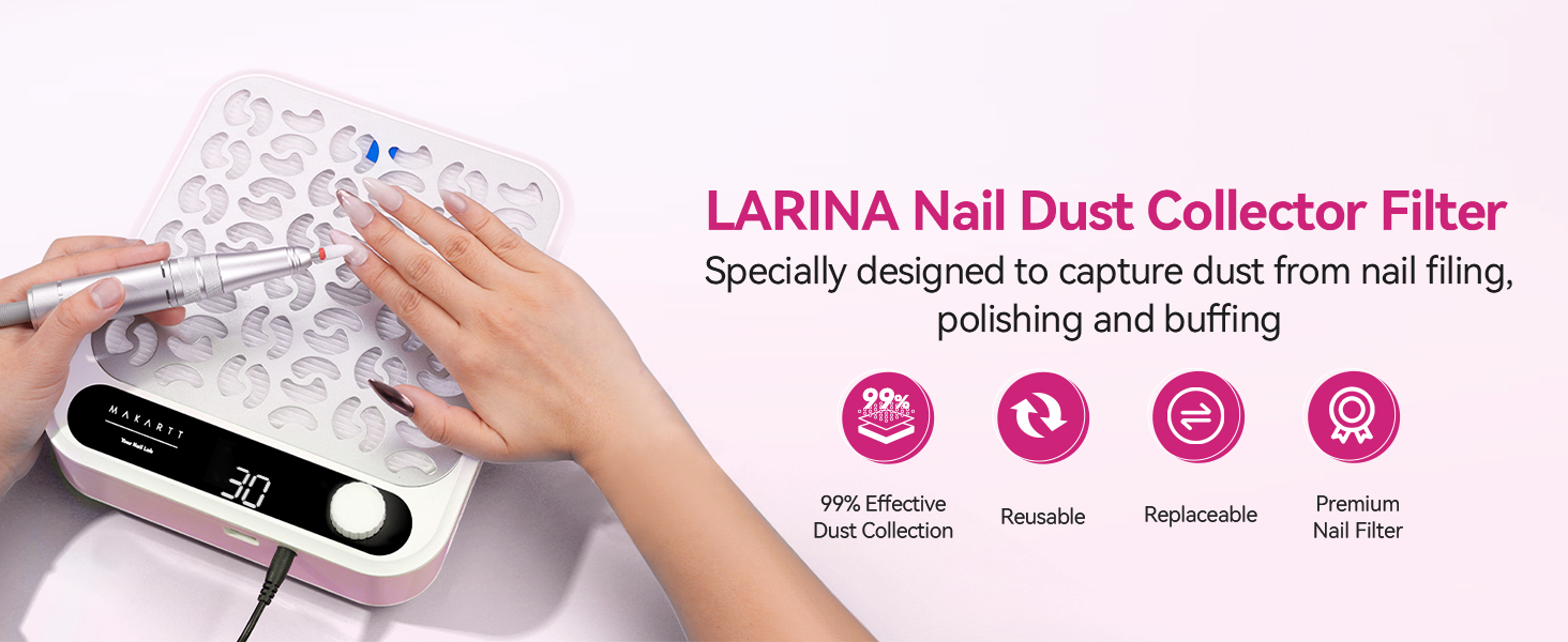Nail Dust Collector Filter