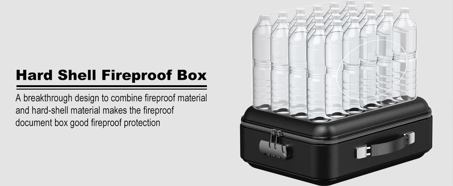 fireproof hard document box