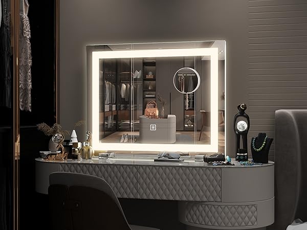 vanity mirror with light