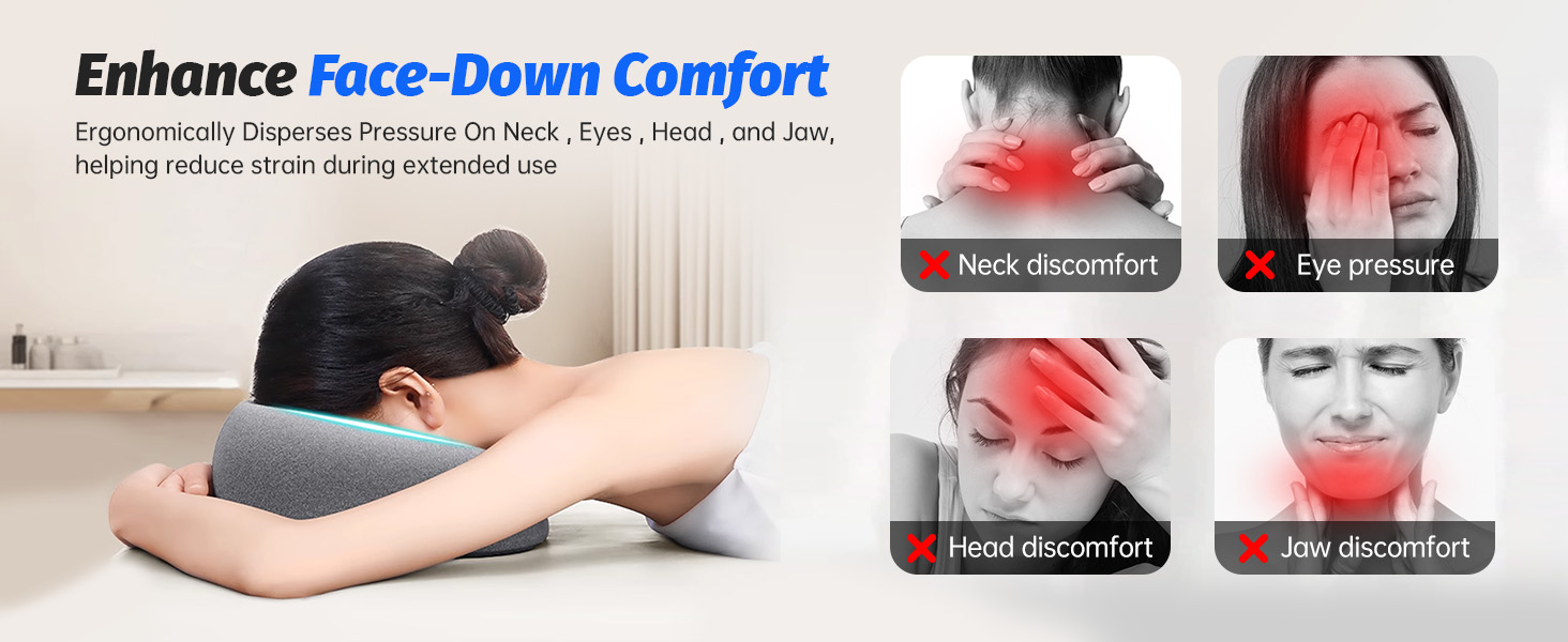 Avoid multiple discomforts with a plopping pillow