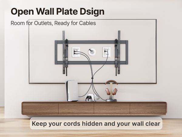 85 inch tv wall mount full motion heavy duty