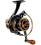 Summer and Centron Spinning Fishing Reels, Perfect for Ultralight Ice Fishing with 12 +1 BB Light...