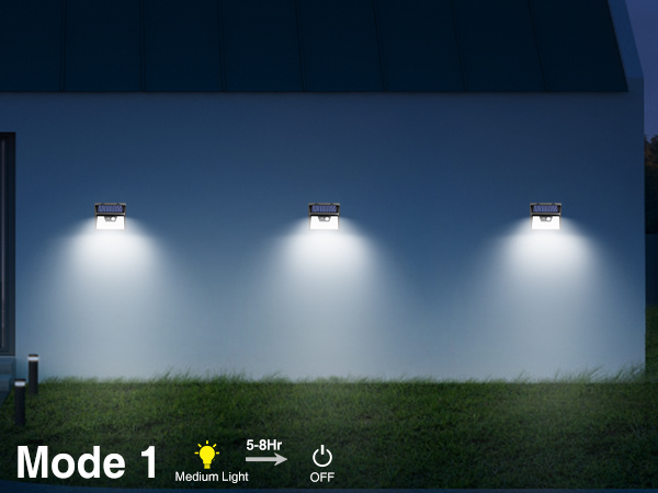 Solar Powered Security Lights