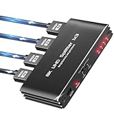 avedio Links HDMI 2.1 Splitter 8K@60Hz 1 in 3 Out 4K@120Hz, 1×3 HDMI Splitter for Multiple Monito...