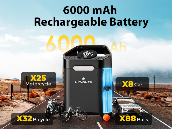 Cordless Portable Tire inflator