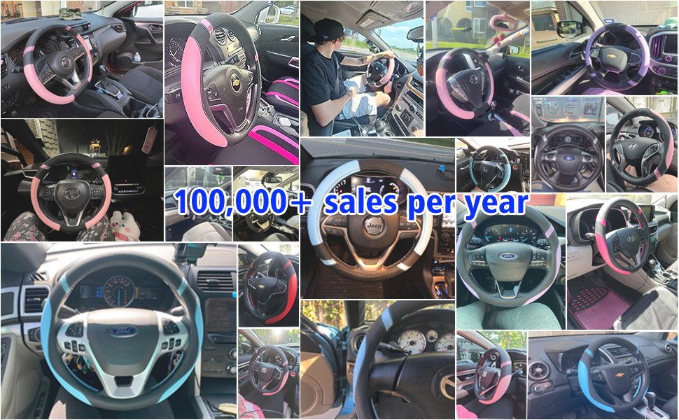 steering wheel cover for women girl 