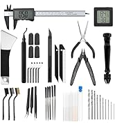 3D Printer Tool Kit Essential 3D Printer Tools for Removing, Smoothing, Finishing, Cleaning, Debu...