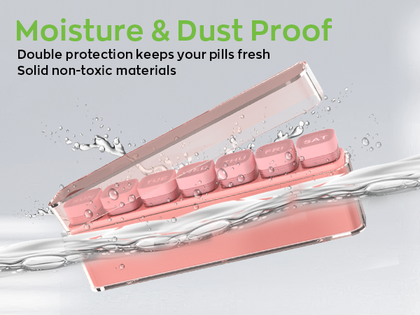 HIONXMGA pill organizer once a day