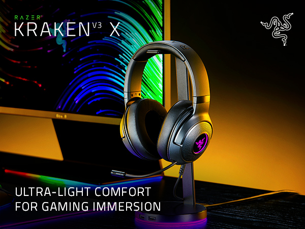 Kraken v3 x headset audio 