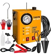 THIKPO Smoke Machine Automotive Built-in Air Pump, Professional Smoke Leak Detector for Car, Diag...