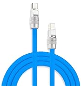 chubbycable Chubby 2.0 Fast Charging Cable Durable Soft Silicone USB C Cable 240W Extra Thick Cha...