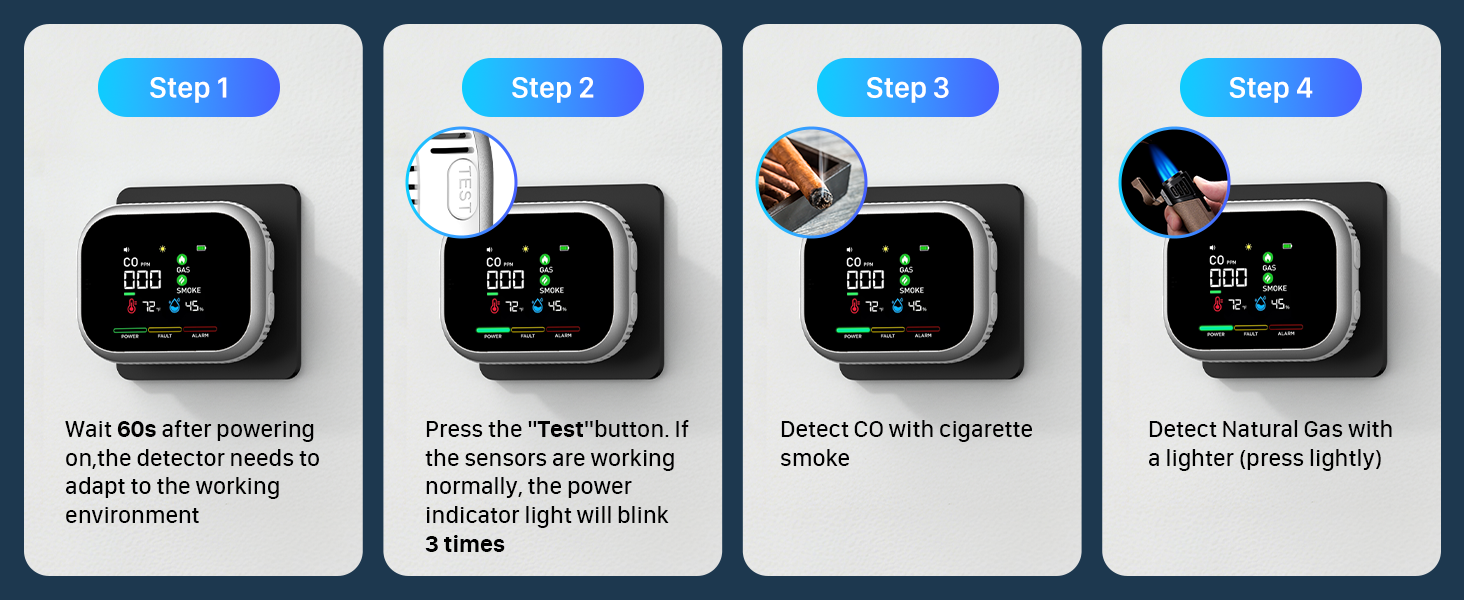 portable co detector