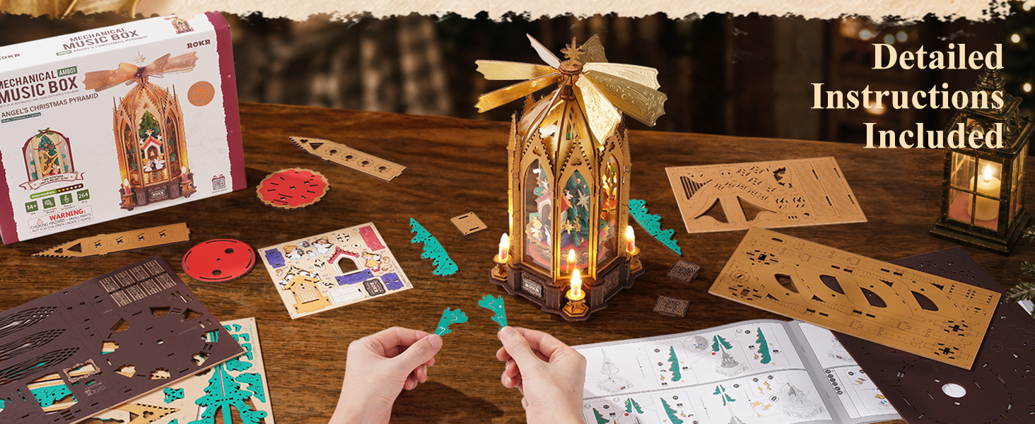 3D Puzzle Christmas Tree