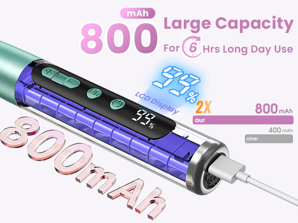 800 mah large capacity