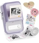 NIIMBOT B21 Pro Sticker Printer, 300DPI, Fun APP, Portable Inkless Label Printer, Bluetooth Stick...