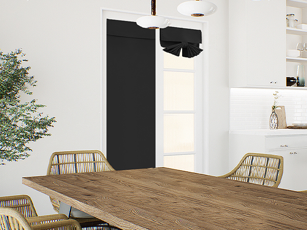 vatge door curtain for door window