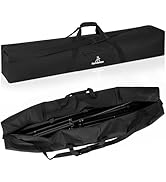Tripod Carrying Case, 42x8x8in Heavy Duty Tripod Bag with Shoulder Straps and Handles, Multifunct...