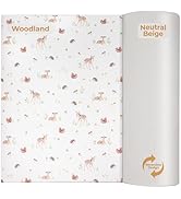 Bubzi Co Non Toxic Large Baby Play Mat for Floor, Padded Tummy Time Mat for Babies Learning to Wa...