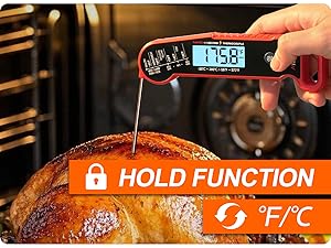 ATOGOU Thermocouple Meat Thermometer