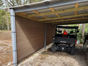Carport shade