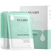 SYABO Centella Asiatica Hydrating Face Masks Skincare, Moisturizing Soothing Calming Repair Facia...