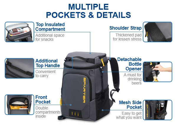 soft cooler backpack