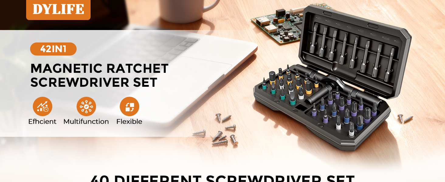 42 in 1 magnetic screwdriver set