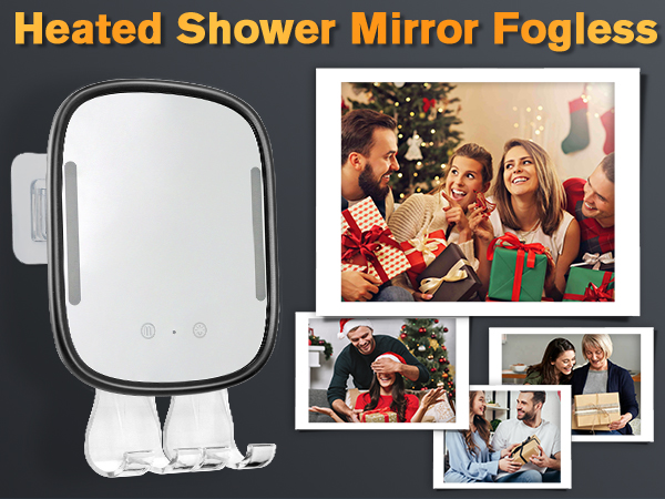 Showvigor Fogless Shower Mirrors with LED Lights