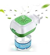 Mysora 2 Pack Mosquito Repeller, Electronic Mosquito Repellent Plug in Indoor Use, Include 1Pcs 2...