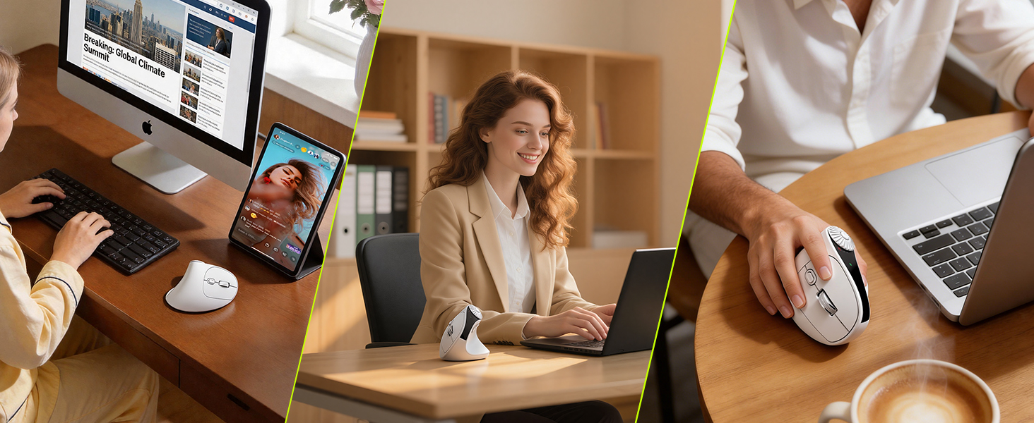 wireless ergonomic mouse