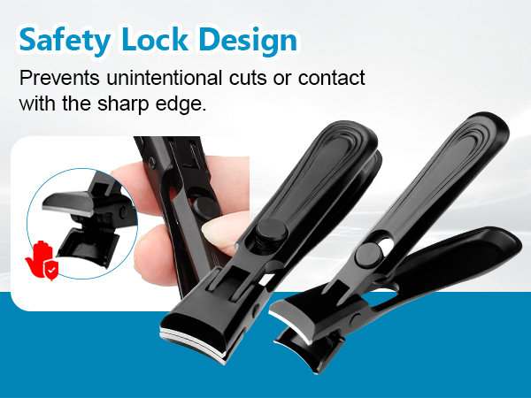 Black Nail Clipper for Seniors