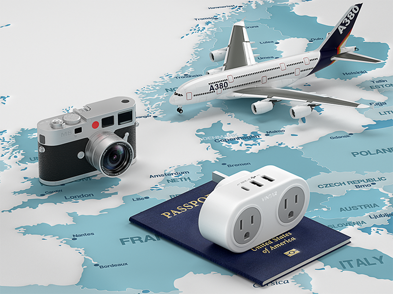 UK Ireland Travel Plug Adapter